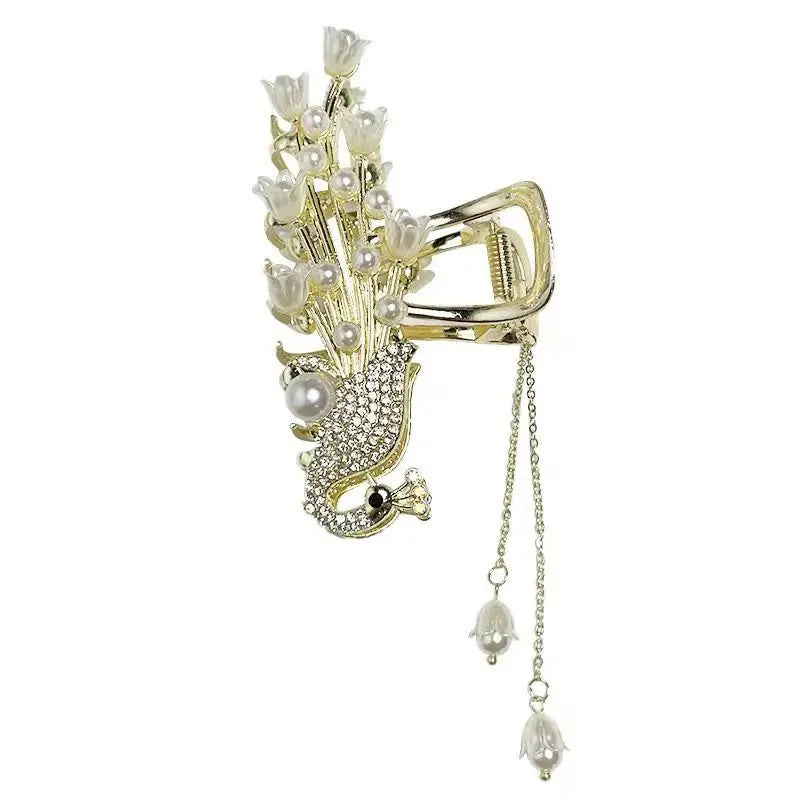 Alloy Hair Clip,Large hair Accessories, Simple hairpin,Thin hair Styling Tools for women