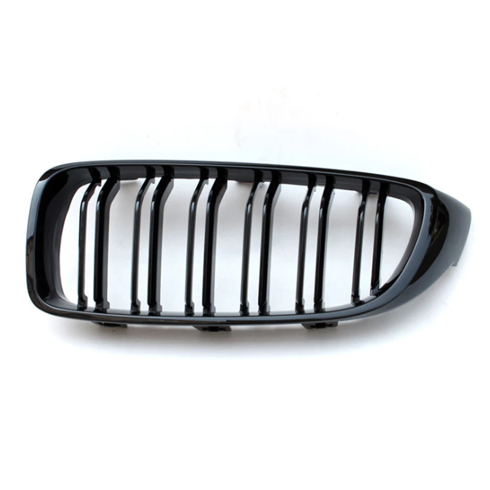 Carbon Fiber A Pair Front Hood Kidney Sport Grill Grille For BMW F32 F33 F36 M3 M4 F80 F82 F83 4-Series 2013 2014 2015 2016-2018