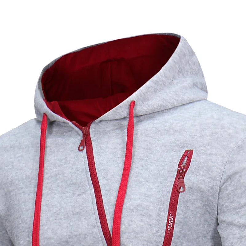 Brand Men Tracksuit 2 Pieces Men's Winter Jacket Casual Zipper Jackets Sportswear+Pants Sweatshirt Sports Suit Men Sets Clothing