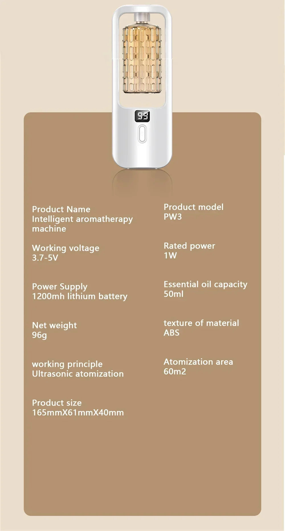 5 Gear Aroma Diffuser Fragrance Essential Oil Aromatherapy Machine Wall Mounted Humidifier Machine Air Freshener Bedroom Toilet